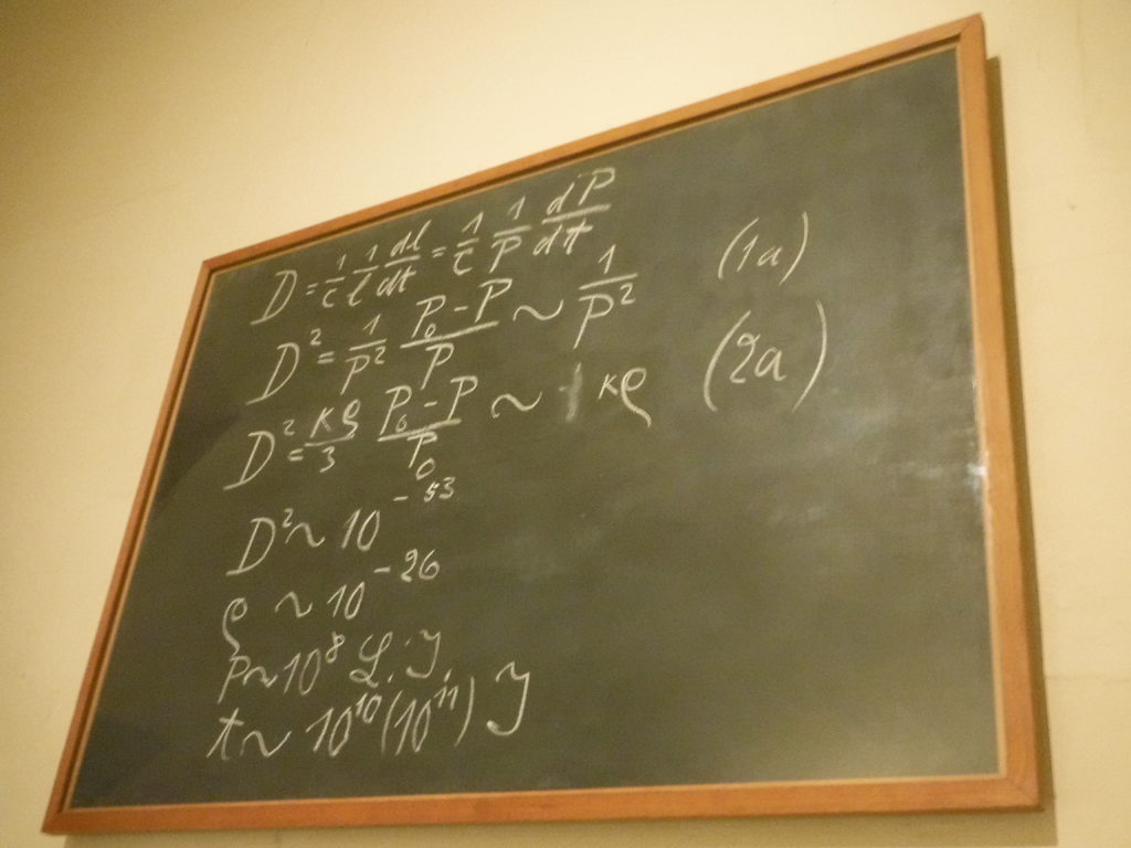 Einstein Blackboard