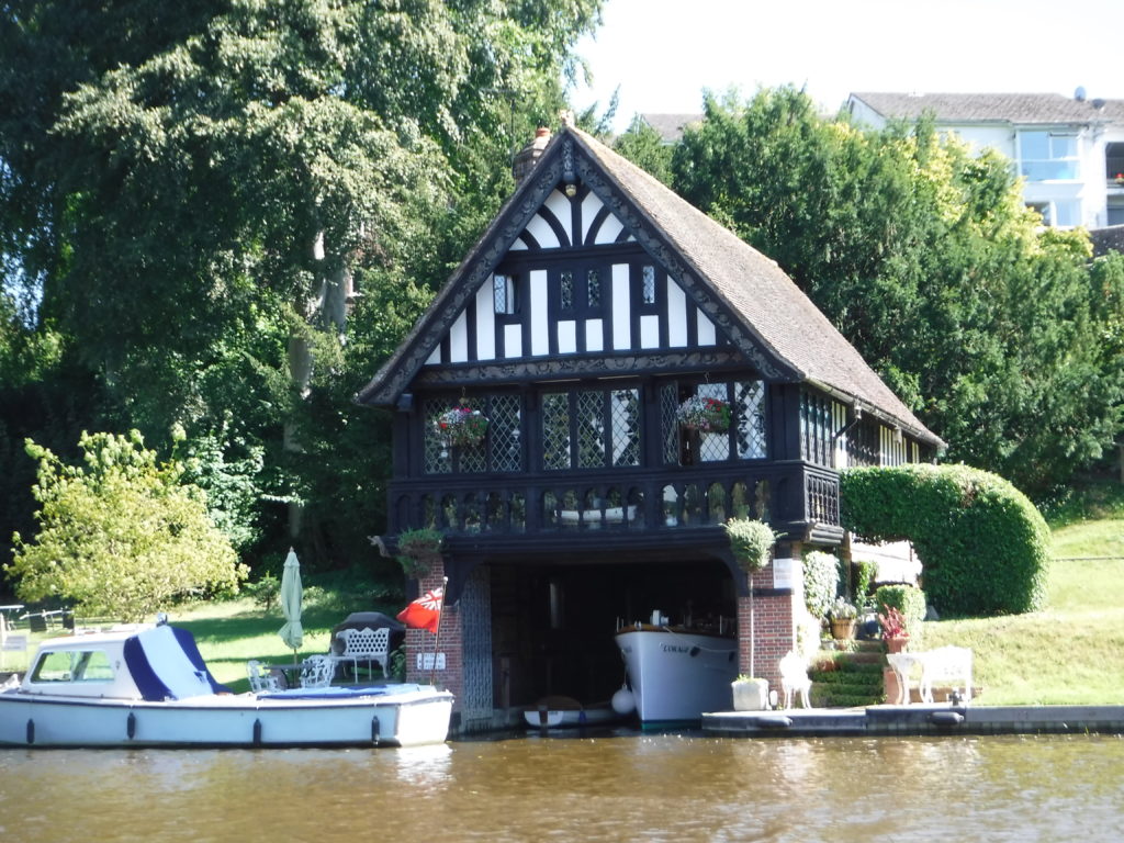 Mock Tudor Boathouse