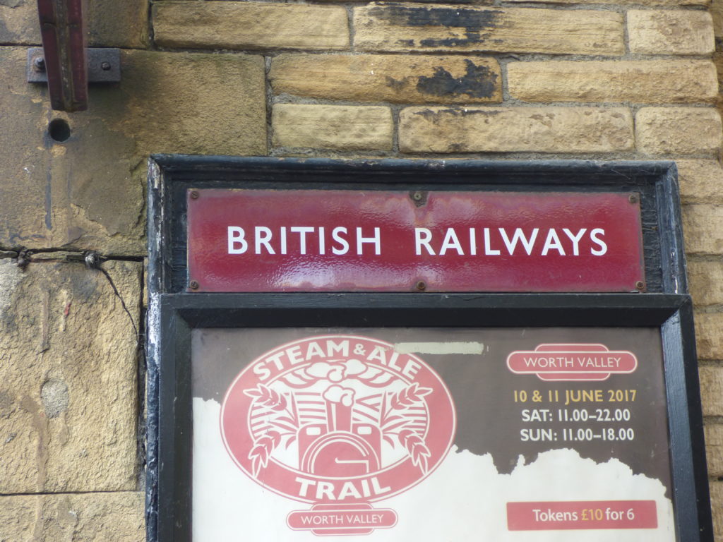 British Railways sign
