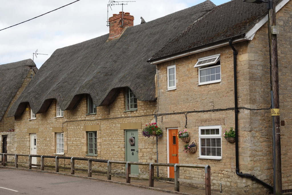 Thatched cottages