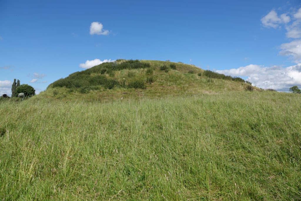 Castle mound from the boat