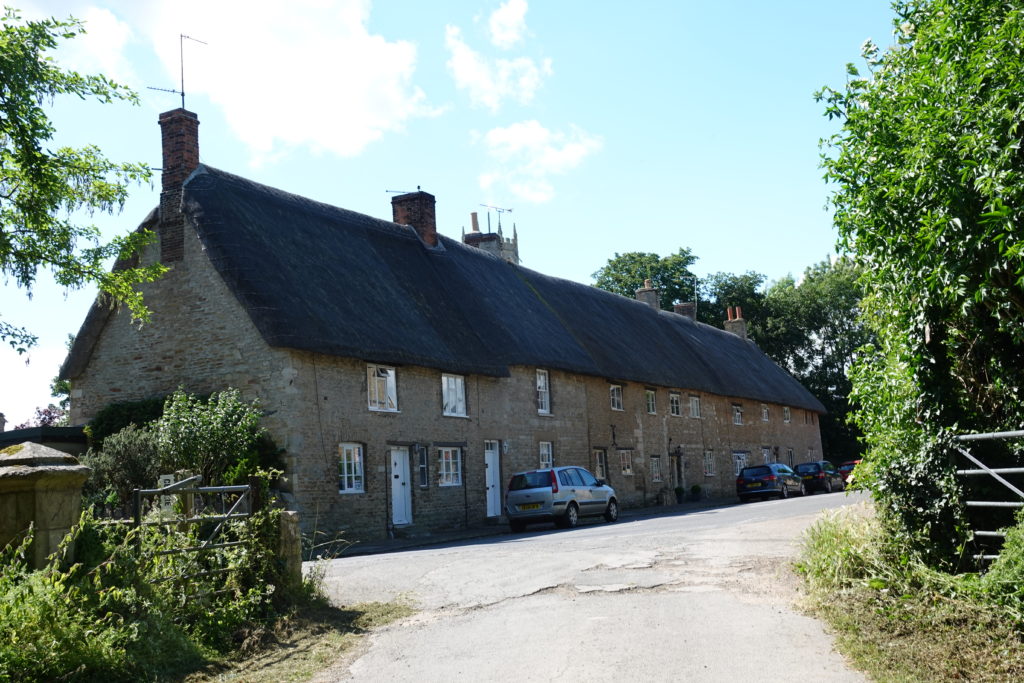 Row of cottages