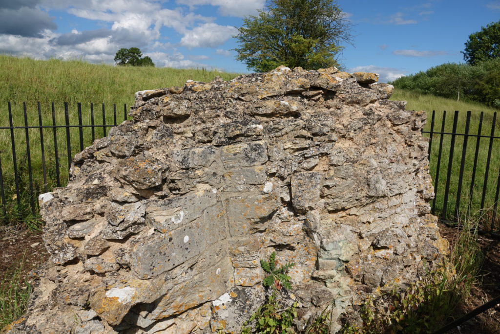 Remains of castle